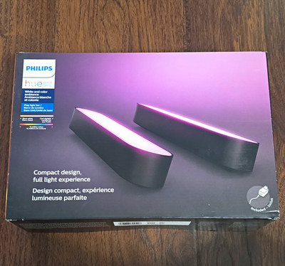 Philips Hue Play Light Bar White & Color Ambiance LED 2-PACK - NEW SEALED