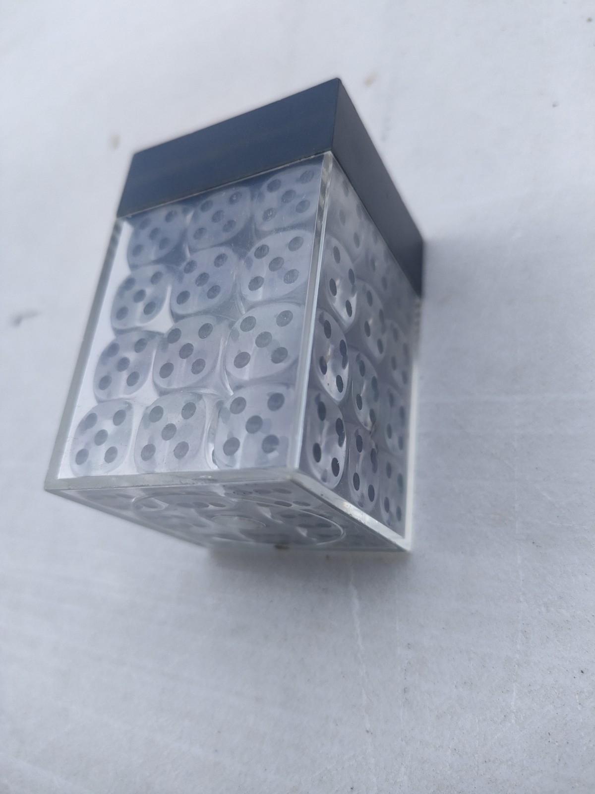 Set of 12mm D6 Dice (36): Clear