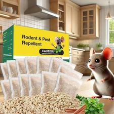 48-Pack Botanical Rodent and Pest Repellent Pouches, Safe for Pets