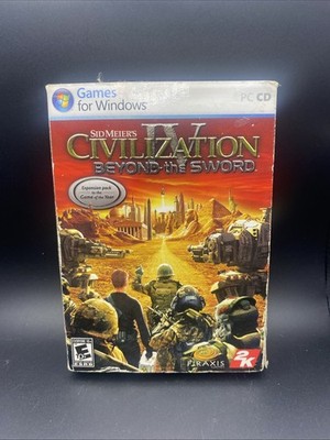 Sid Meier s Civilization IV Beyond the Sword PC CD Expansion 2K Games