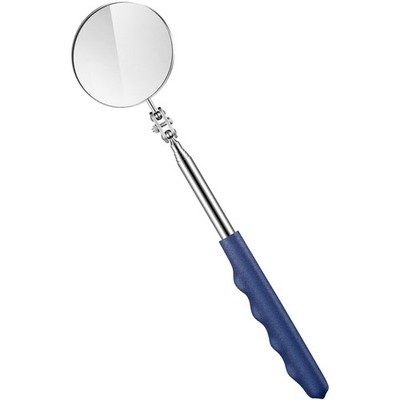 Copkim 1 Pcs Telescoping Inspection Mirror Mechanics Automotive Blue, Blue 