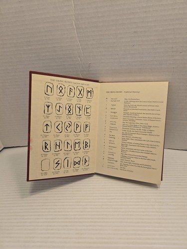 The Book Of Runes - Ralph Blum (1982 Hardcover Book) Oracle Divination Book - Picture 3 of 5