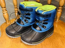 New 10 BOYS BOOTS SNOW WONDER NATION -20F WATERPROOF TODDLER CHILD BOY WINTER