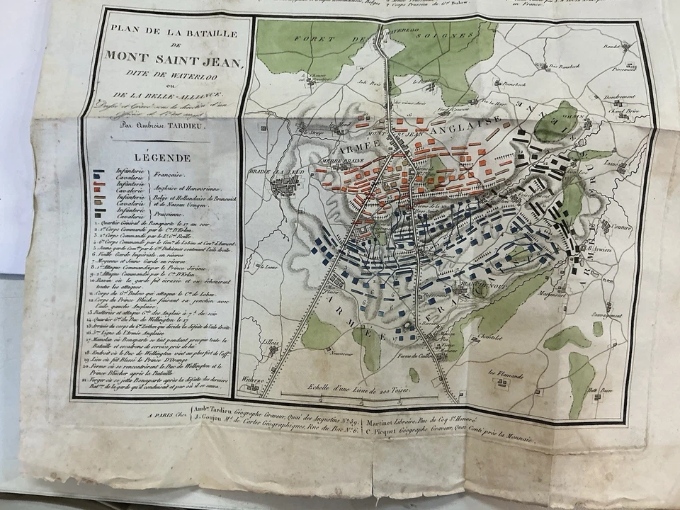 Napoléon: Relation Anglaise De La Bataille De Waterloo Traduit De L’Anglais 1815 - Photo 4/4