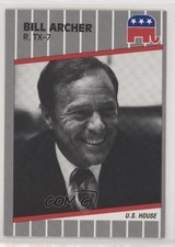 1989 National Education Association PAC Congress Bill Archer 0w6