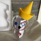 Jack in the box glass cup (limited edition) Sipper -  Brand New Fast Ship