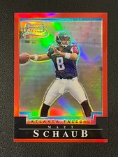 Matt Schaub 2004 Bowman Chrome Rookie Red Refractor /210 Falcons