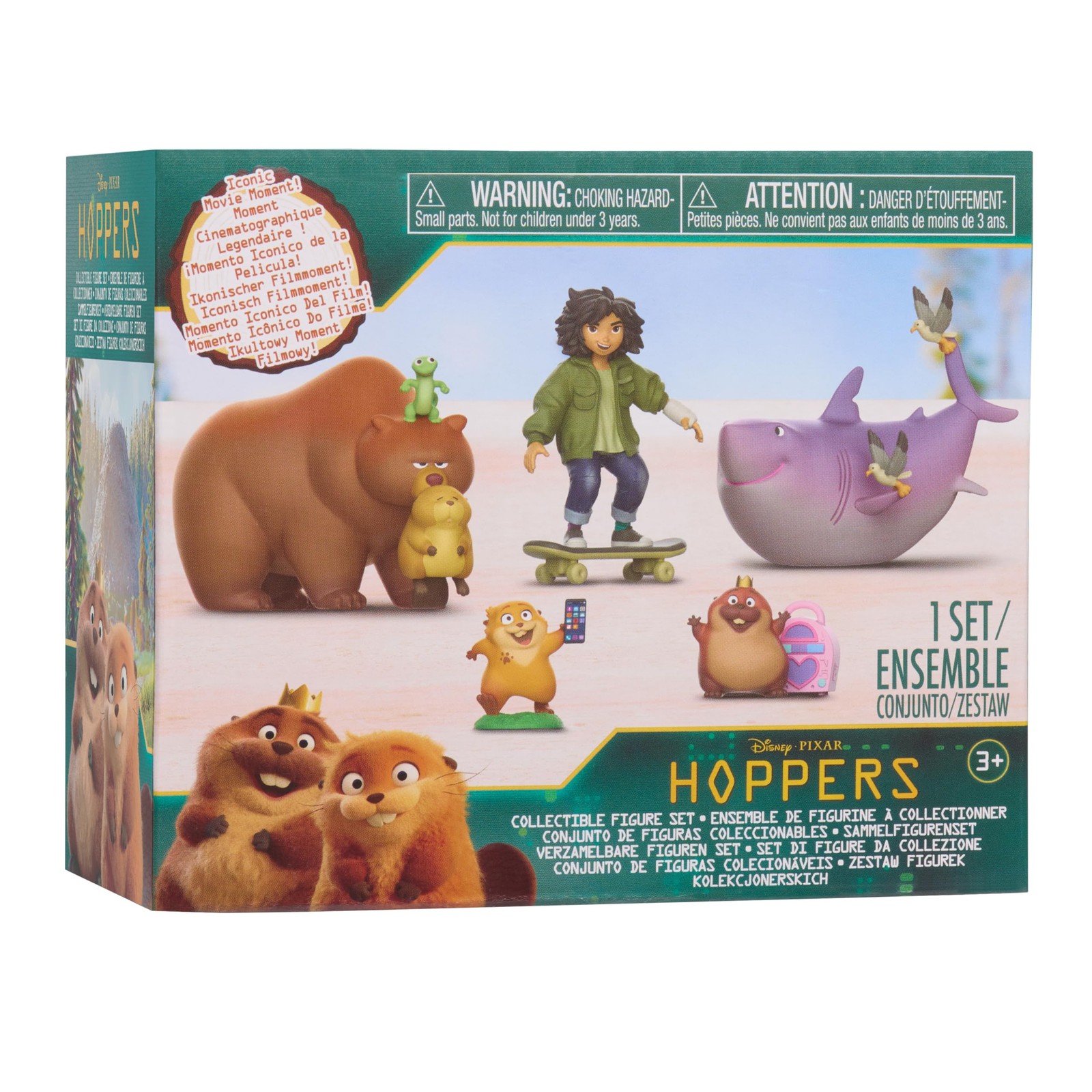 Disney and Pixar's Hoppers Collectible Figure Set - Character Figures for Kids