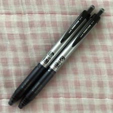 Mitsubishi Uni Ballpoint Pen Power Tank Pressurized 0.7mm Silver 2 Pieces Out