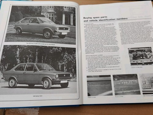 VW POLO & DERBY 1976 - 1981 Haynes Workshop Manual No. 335 Hardback Book - Picture 3 of 11