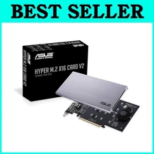 Hyper M.2 NVMe Raid Card - PCIe 3.0 x16 Expansion
