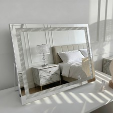 Crystal LED Vanity Makeup Mirror 3 Color Mode...