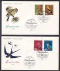 w1916/ Germany Birds FDC Cover 1963
