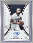 Brandon Ingram 2024 Panini Immaculate Red Modern Marks Auto 47/49