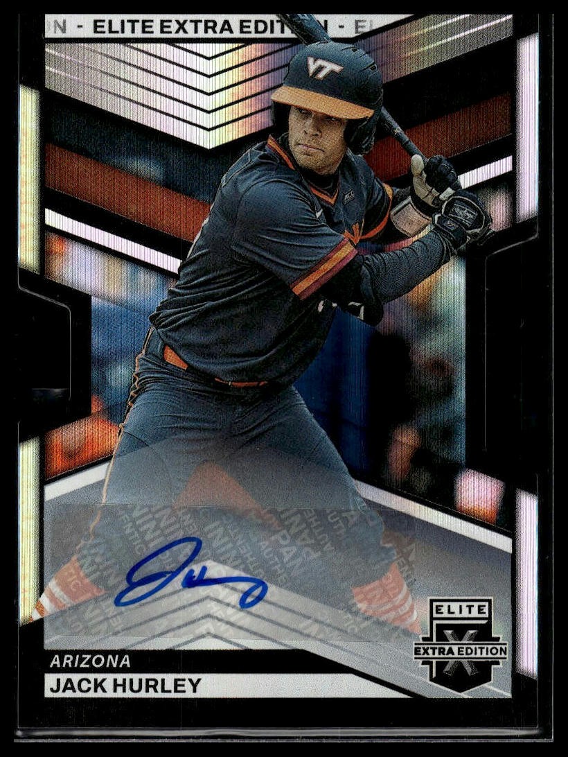 2023 Panini Elite Extra Edition #80 Jack Hurley Signatures Die Cut #/399