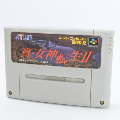 Super Famicom SHIN MEGAMI TENSEI II 2 Cartridge Only Nintendo sfc