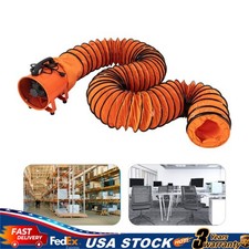 10" Extractor Fan Blower Duct Hose Ventilator Portable Industrial Air Mover 10m