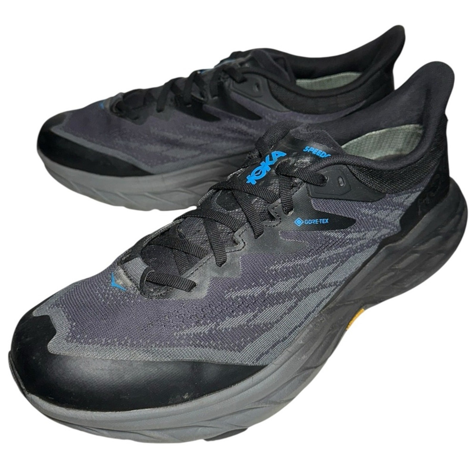 Hoka Men’s Size 12.5 D Black Speedgoat 5 Gtx Running Gore-Tex Hiking Sneakers thumbnail 2