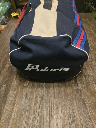 Huge Vintage Polaris Gear Duffel Bag For Atv,Snowmobile 36×16×16 - Picture 22 of 24