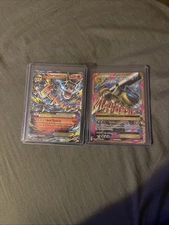 Pokémon TCG Mega-Blastoise-EX XY Evolutions 102/108, And Mega Charizard Ex 12/83