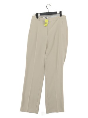 Gerry Weber Anzughose Damen UK 16 Creme 100% Polyester Anzughose