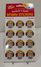 Trend Retro Stinky Stickers Scratch 'n Sniff Taco Sealed 2 sheets 24 total
