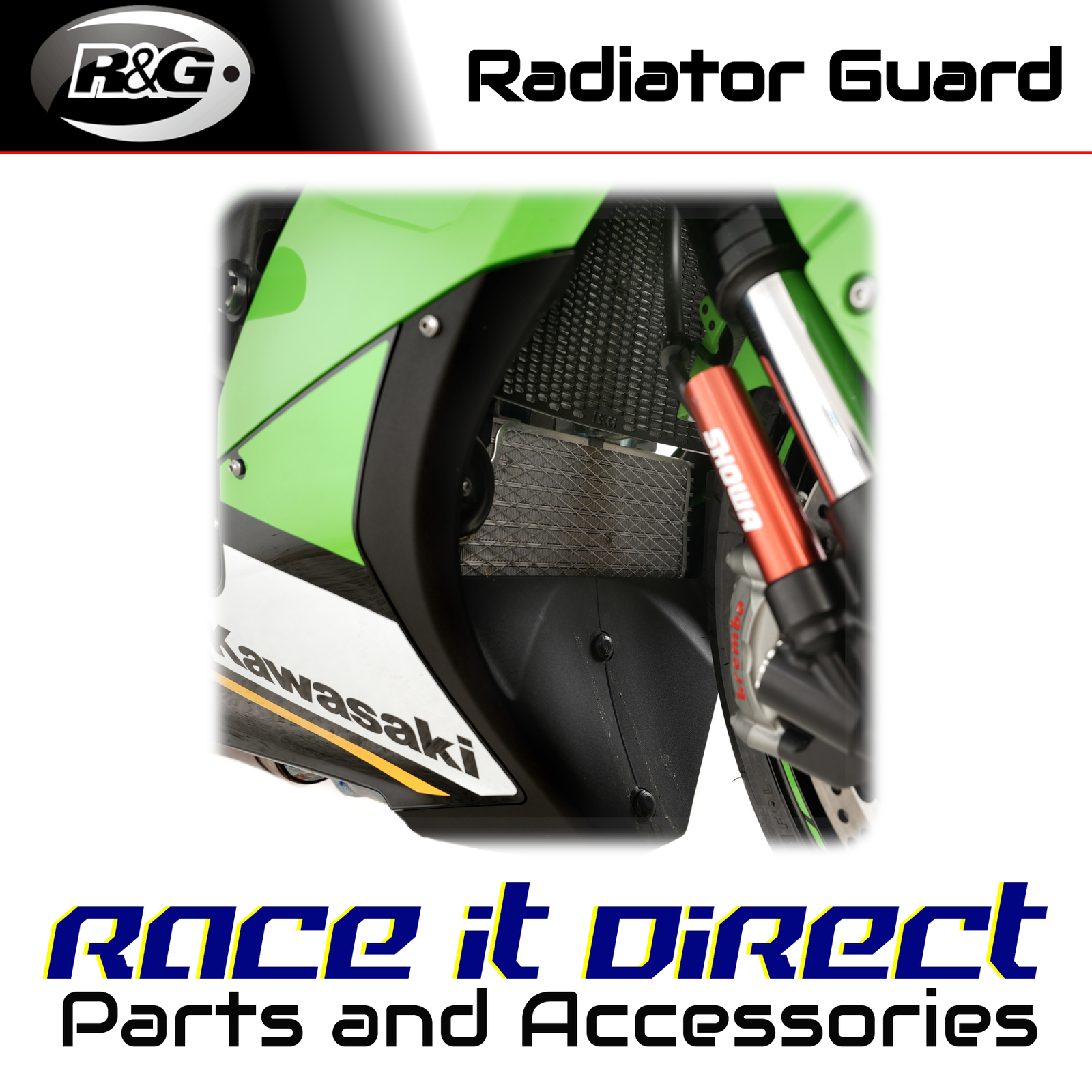 R&G - RAD0342PROBK - Radiator Guards (Pro)