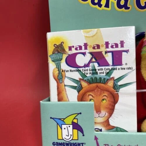 Rat-a-Tat Cat A Fun Numbers Card Game With Cats With Carry Case  - Image 2 of 4