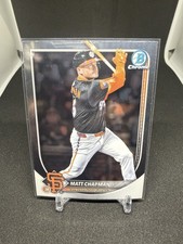 Topps 2025 Bowman Chrome Matt Chapman San Francisco Giants #49 Baseball Card