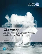 Chemistry: An Introduction to General@@ Organic@@ and Biological Chemistry@@ Glo