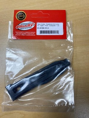 Team Corally Part C-00180-101-2: Suspension Arm Long V2 Upper Front (1); NISP
