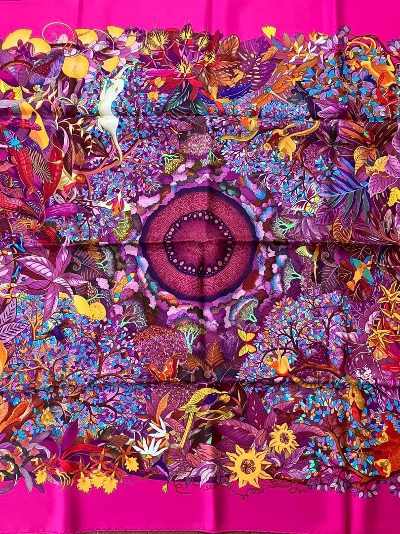 HERMÈS Purple Floral Scarves & Wraps for Women for sale | eBay
