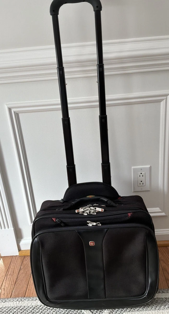 Sacoche à Roulettes Wenger Patriot Pour Ordinateur Portable 15-17 Pouces - Noir