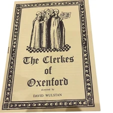 The Clerkes Of Oxenford Programme Directed By David Wulstan Classical Concert