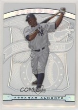 2009 Bowman Sterling Prospects Refractor 176/199 Abraham Almonte #BSP-AA oc3