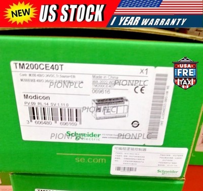 1PC- Schneider TM200CE40T Modicon Logic Controller, Transistor output 24VDC- NEW