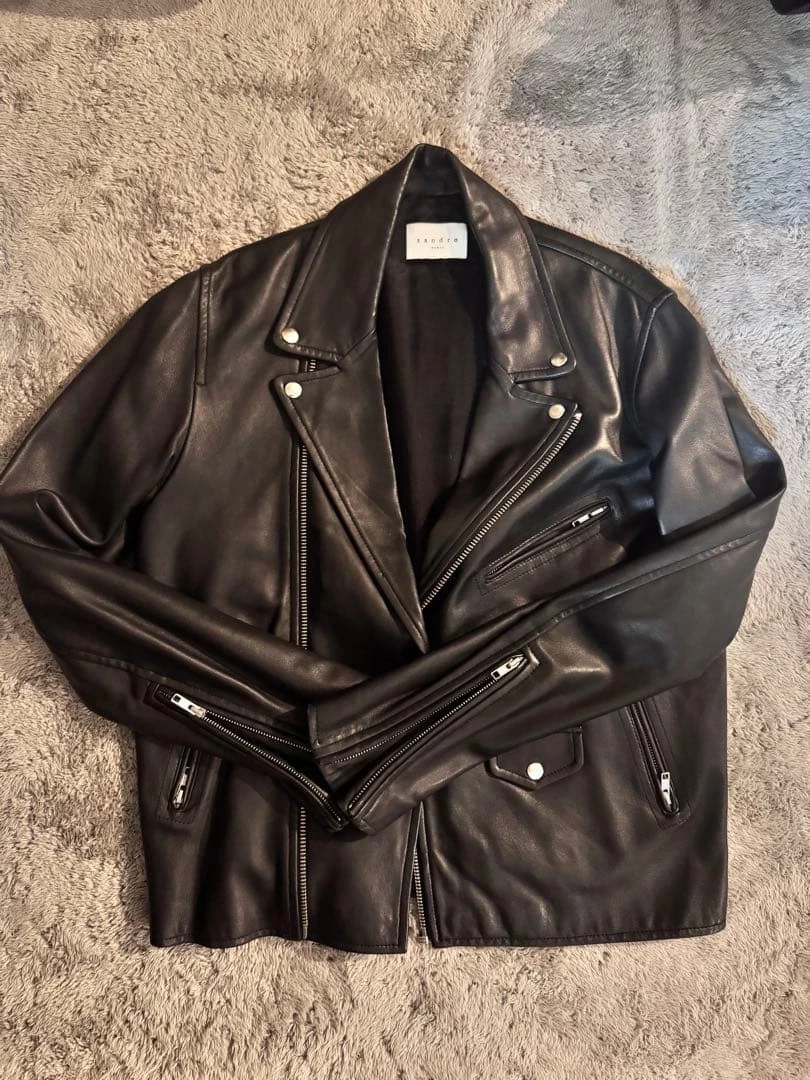 Sandro Motorcycle Jacket Coats, Jackets & Vests for Men for Sale