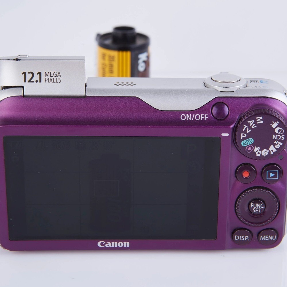 Canon PowerShot SX220 HS 12.1 MP Digital Camera 14x Optical Zoom w