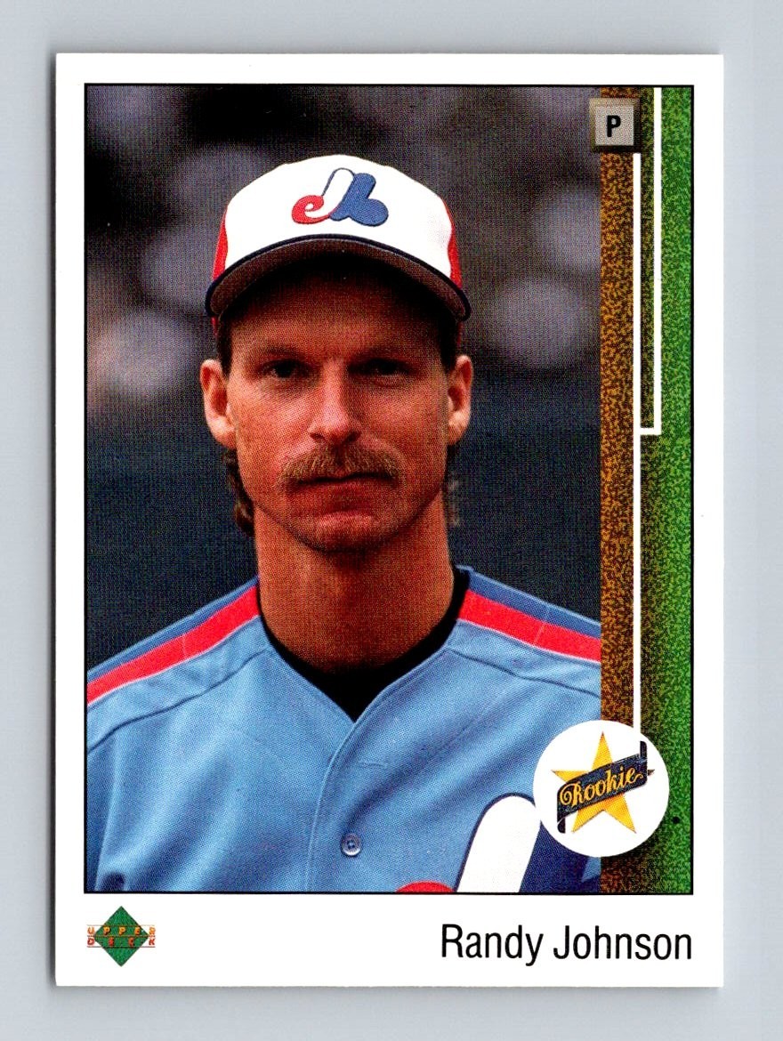 81425  1989 Upper Deck #25 Randy Johnson RC BK$25 