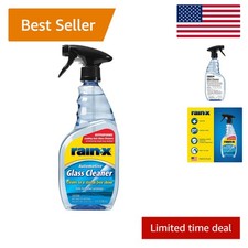 23oz RainX Glass Cleaner: Streak-Free Formula for Auto Glass & Mirrors 0.26 per fl oz