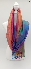 Black White Quality Soft Pashmina Shawl for Women Warm Elegant Gift Wrap Ready