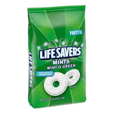 LIFE SAVERS Mints Wint O Green 44.93 OZ = 1,27 kg aus den USA mit Versand aus DE