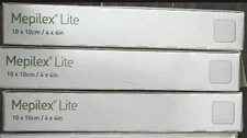 Mepilex Lite dressing 4X4 20 Pieces 3 Boxes Of 5  15 total wound dressing 12/26