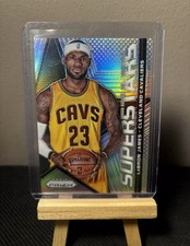 LEBRON JAMES 2014 prizm Basketball Fireworks Silver #4 Cavs 
