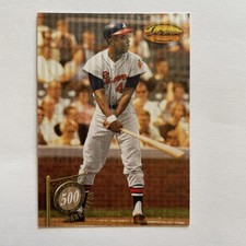 1994 Ted Williams Co. The 500 Club Hank Aaron 5C1 Nr. Mt.-Mt. Ungraded. Used.