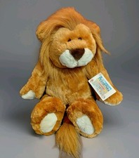 Vintage 1999 Commonwealth Animal Alley 20" Lion Stuffed Plush Toy HTF