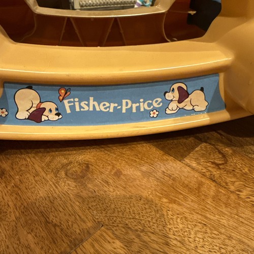 🐶Vintage Fisher Price Rocking Puppy Dog Ride On Toy Rocker Bell Works 1983 - Picture 5 of 7
