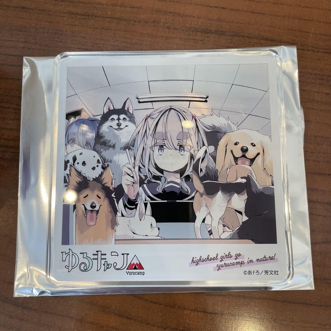 Montaña rusa acrílica Yuru Camp Gratte Mizunami Ema Laid-Back Camp Japan...