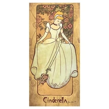 Tricia Buchanan-Benson, "Cinderella" Limited Edition Proof on Canvas from Disney