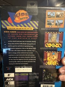 Kids on Site (Sega CD, 1994) New / Sealed